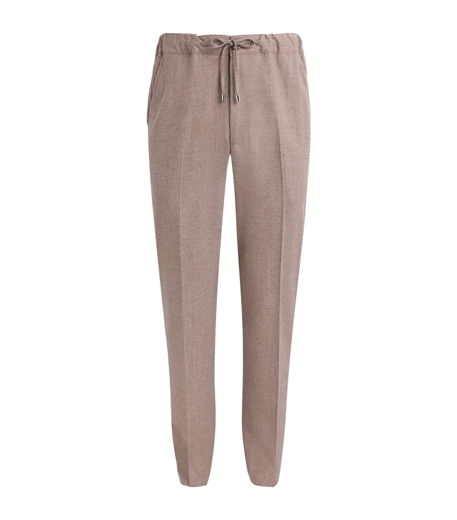 Fioroni Cashmere Mens Virgin Wool Straight Chinos Image 1