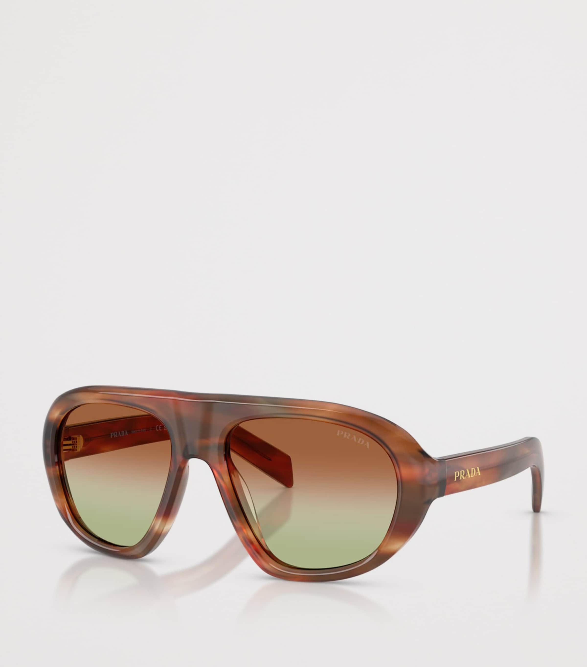 Acetate PR C05S Irregular Sunglasses 24G70T Image 2