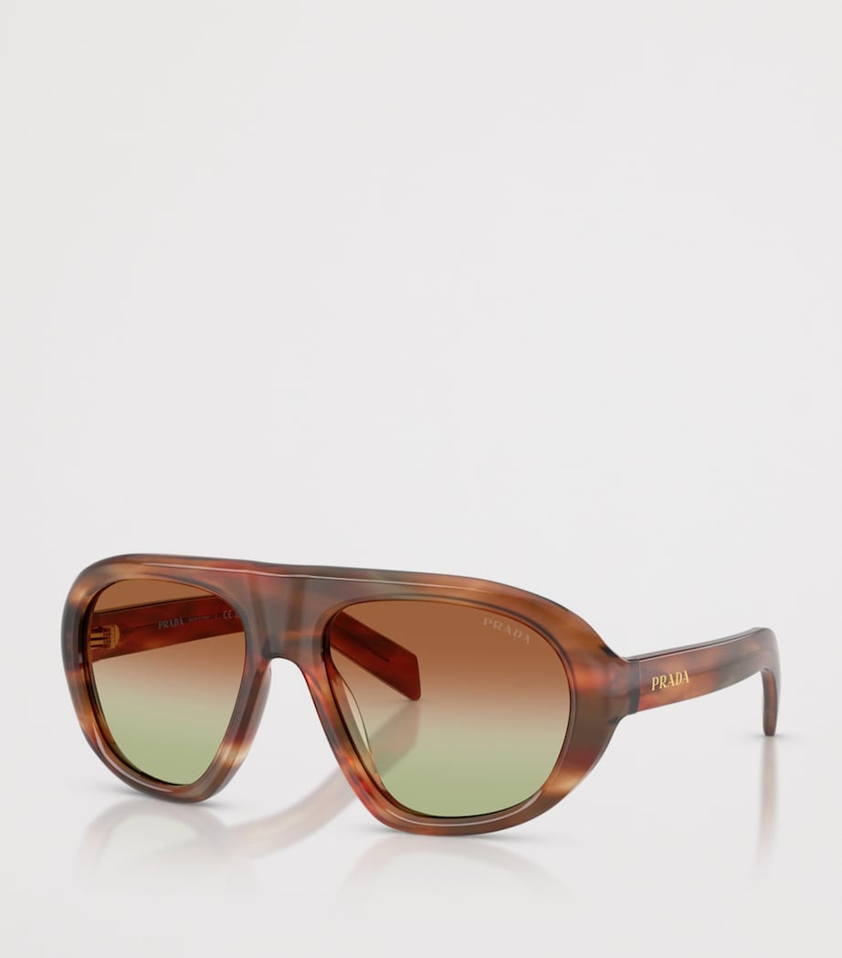 Acetate PR C05S Irregular Sunglasses 24G70T Image 2