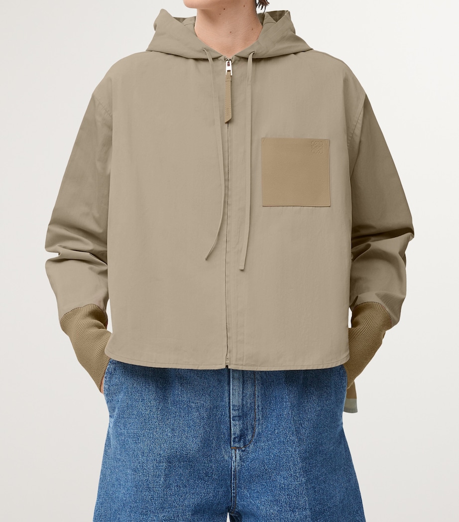 Hooded Jacket BEIGE TRENCH Image 2