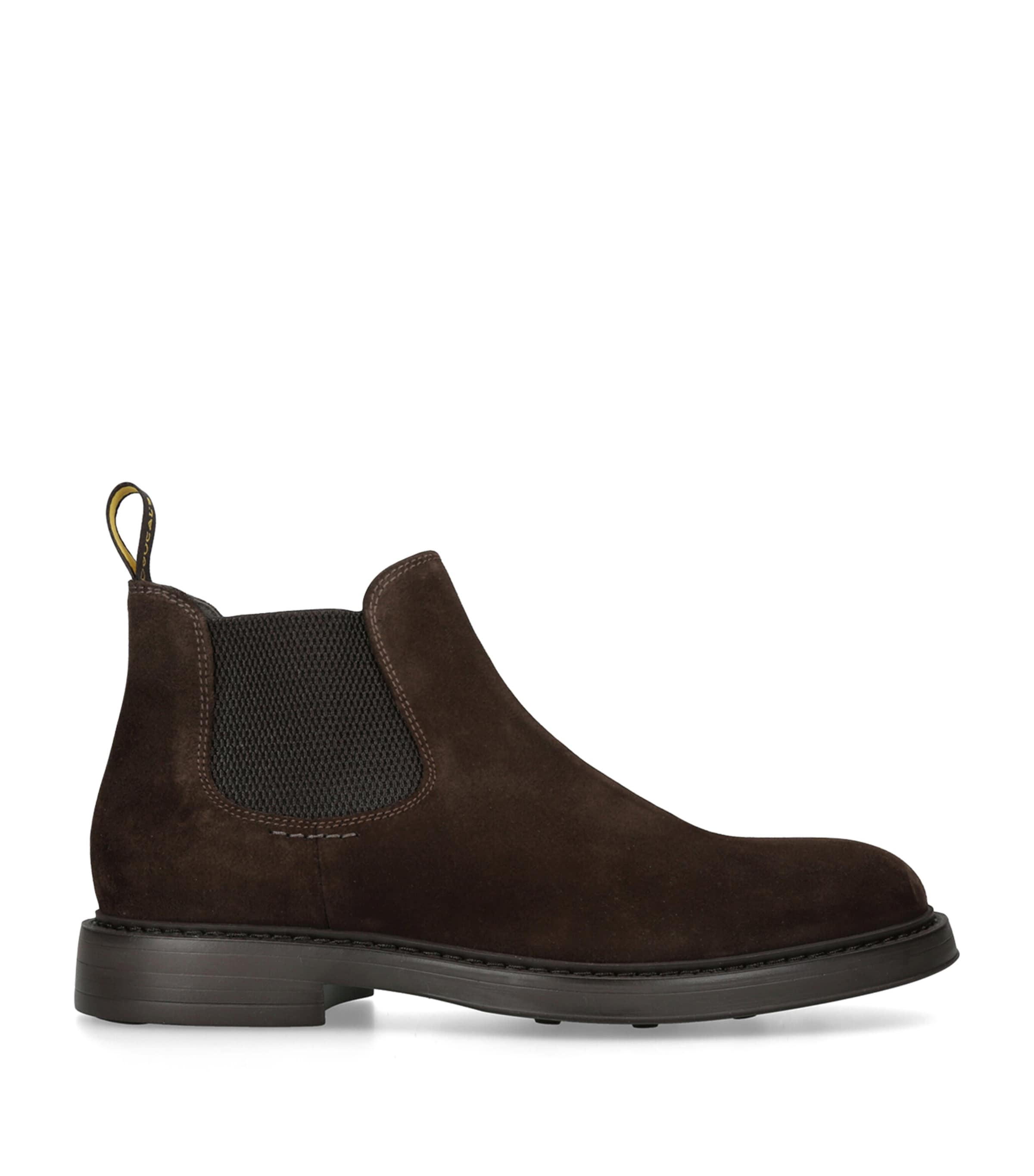 Doucal's Suede Chelsea Boots In Brown