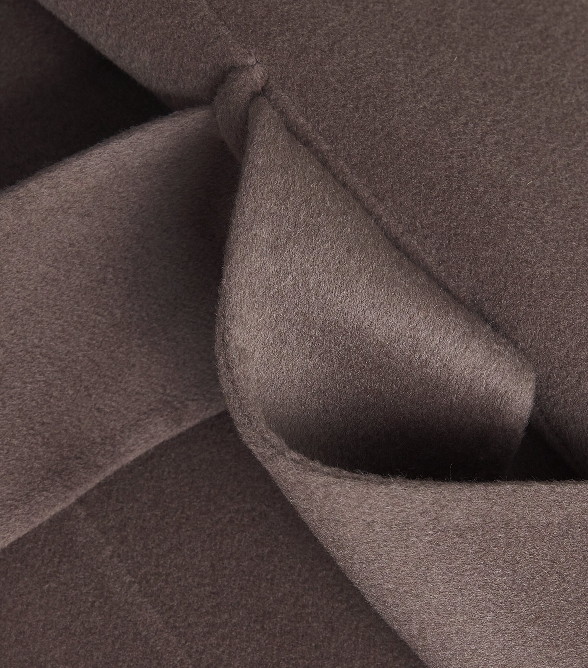 Wool-Cashmere Costa Coat MUSHROOM Image 5