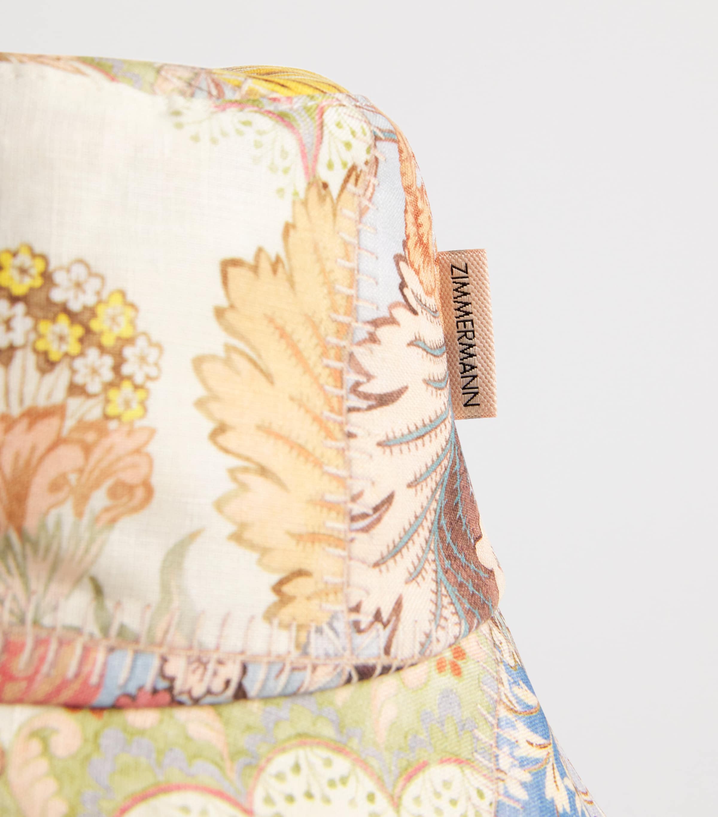 Canvas Patchwork Bucket Hat PATCH MULTIPTML Image 4