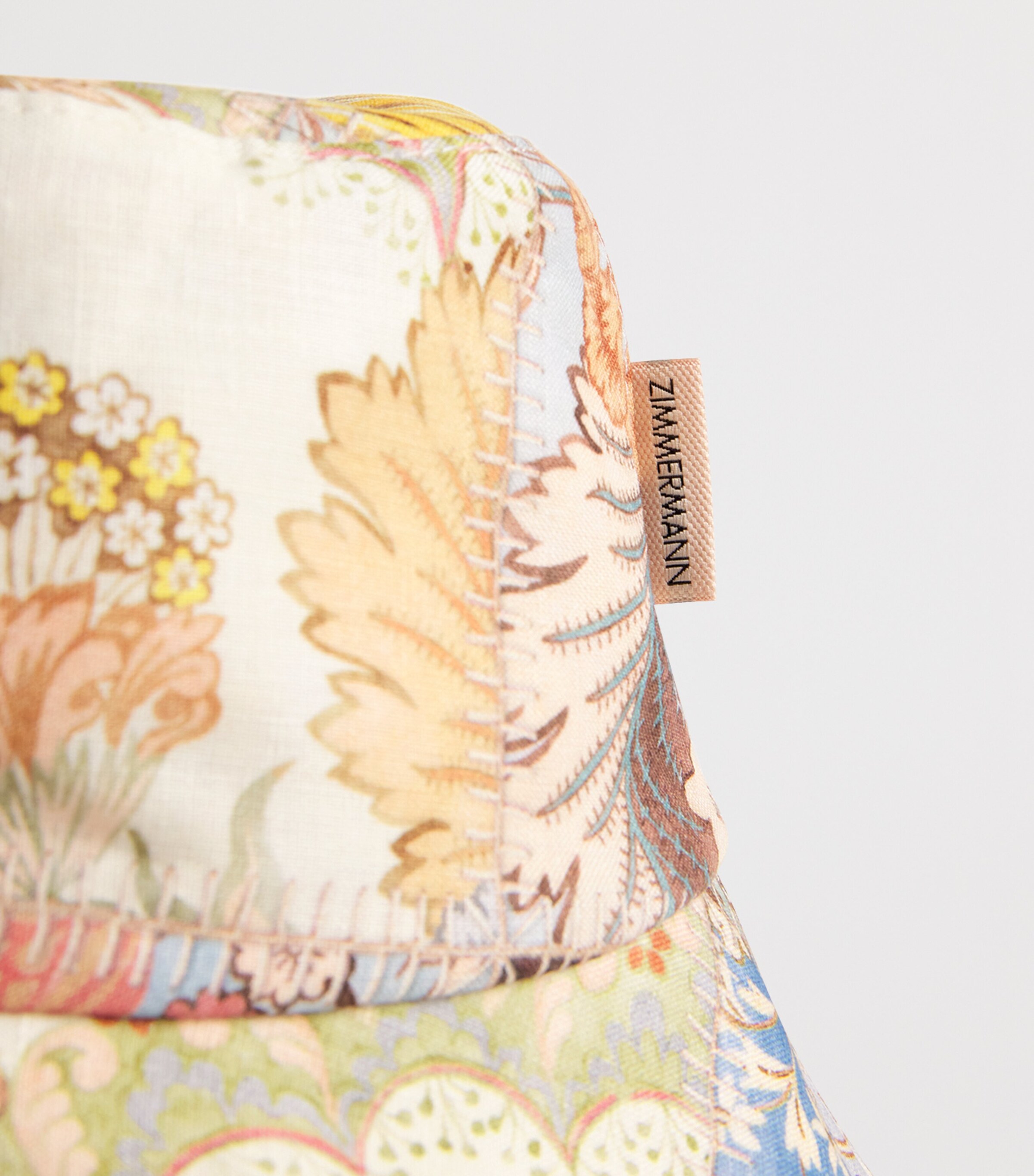 Zimmermann Multi Canvas Patchwork Bucket Hat | Harrods US