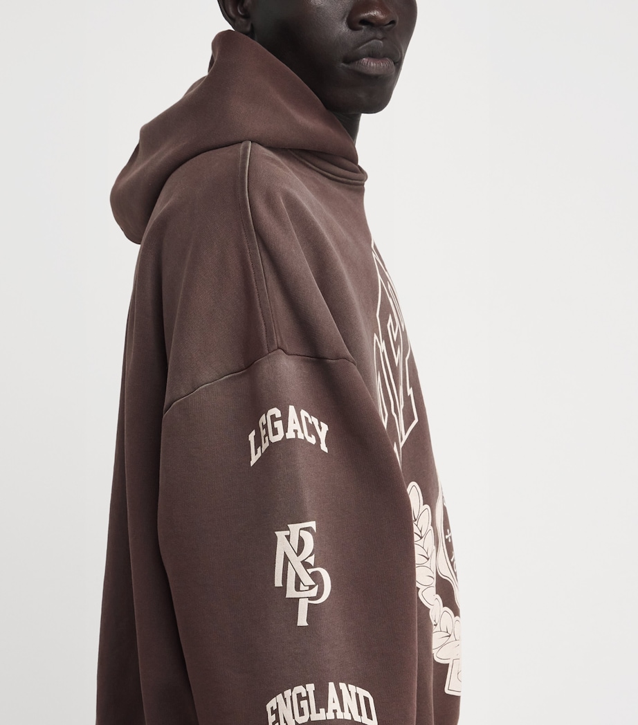 Cotton Legacy Crest Hoodie NERO Image 6