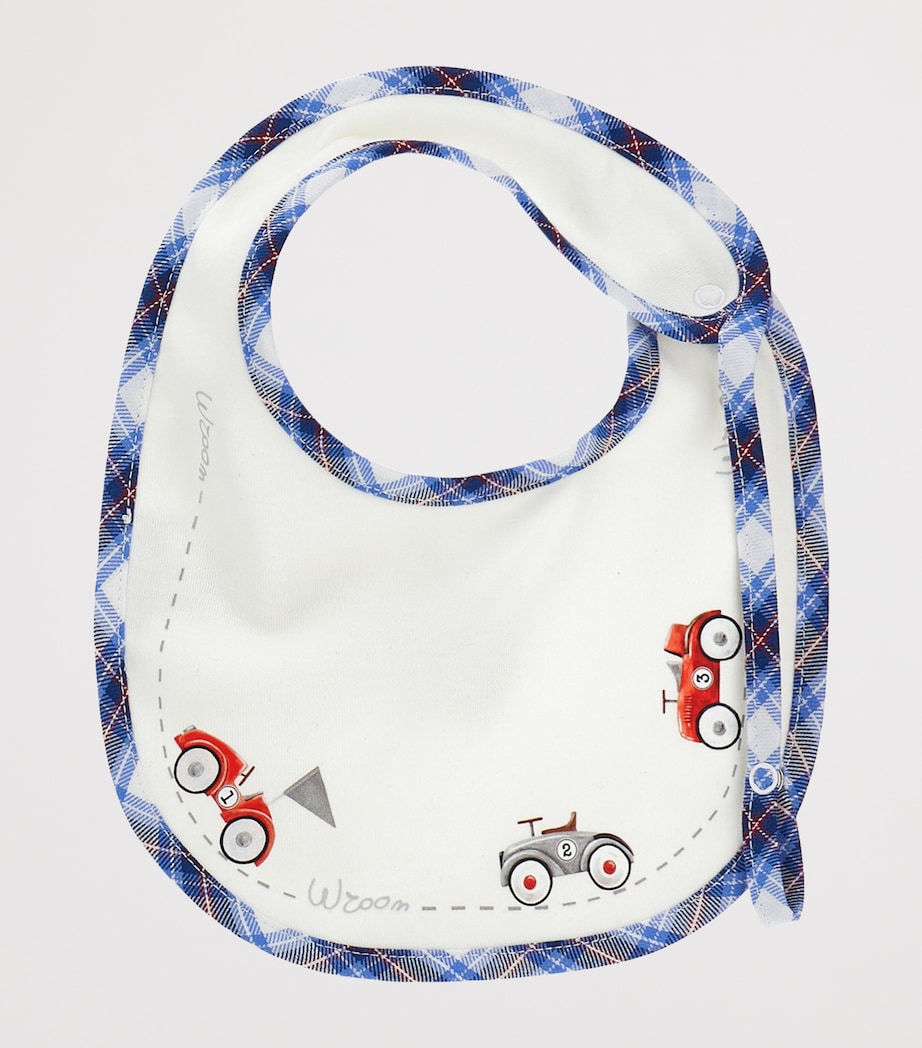 Racing Car All-In-One, Bib and Hat (1-9 Months) PANNA+RUBINO Image 3