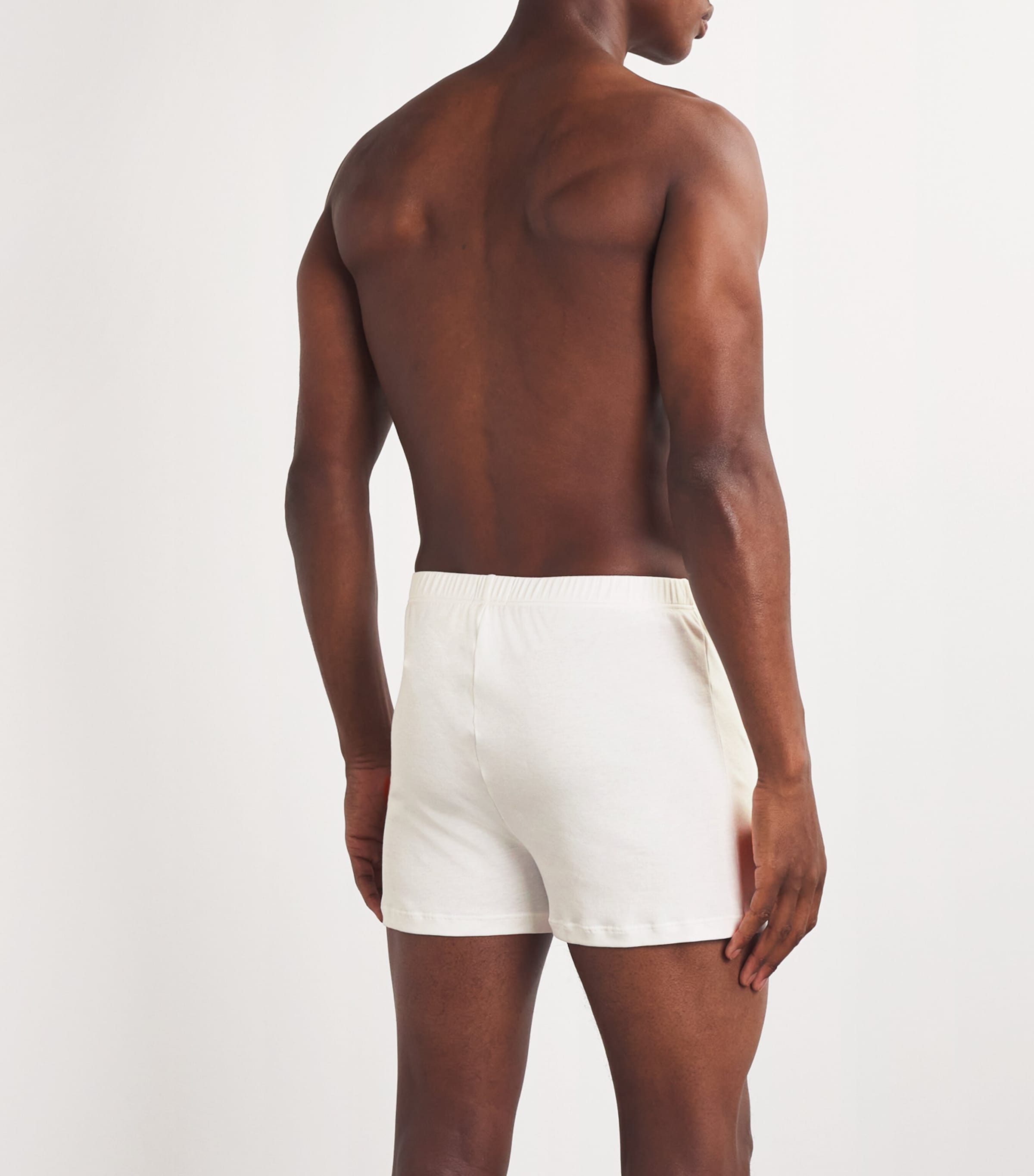 Sea Island Cotton Trunk WHITE Image 3