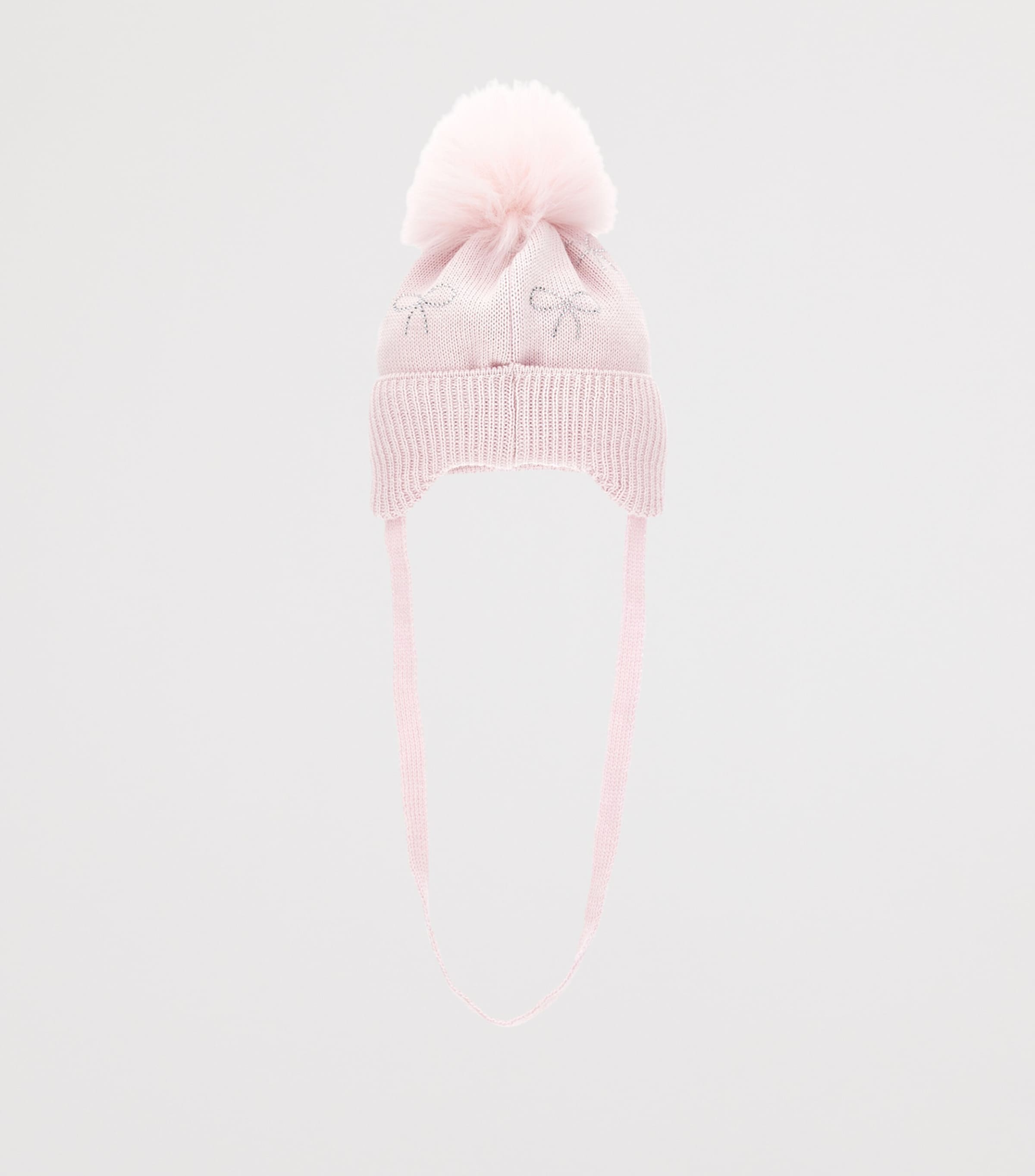 Wool-Blend Pom-Pom Hat ROSA FAIRYTALE Image 2