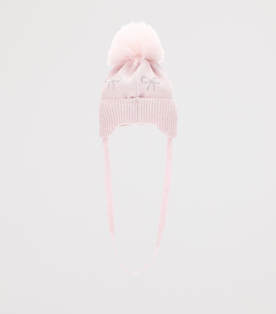 Wool-Blend Pom-Pom Hat ROSA FAIRYTALE Image 2