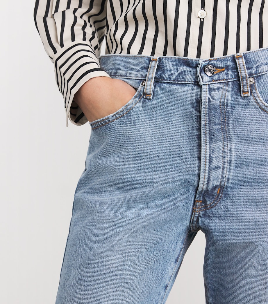 The Lax Flared Jeans ALDERTON RAW FRAY Image 6