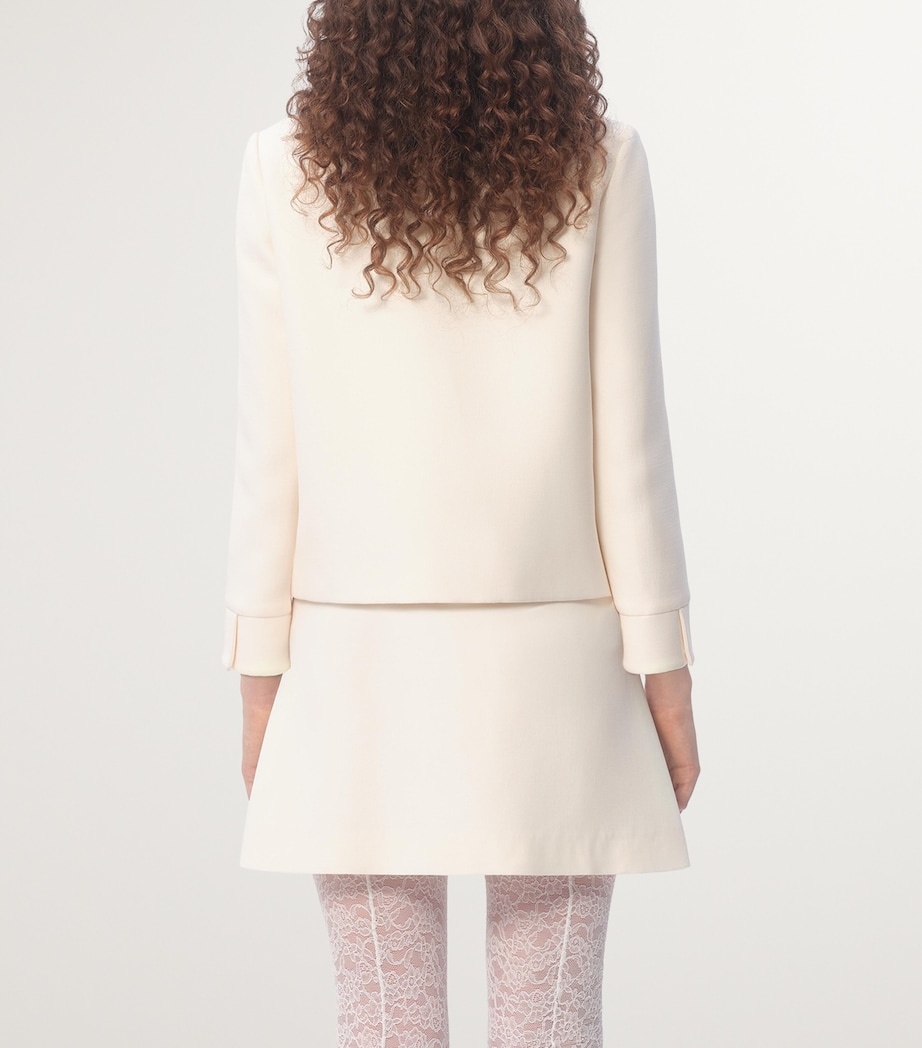 Wool-Silk Coat A03 Image 7