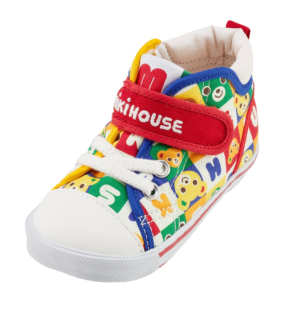 Miki House Logo-Embroidered Sneakers Image 6