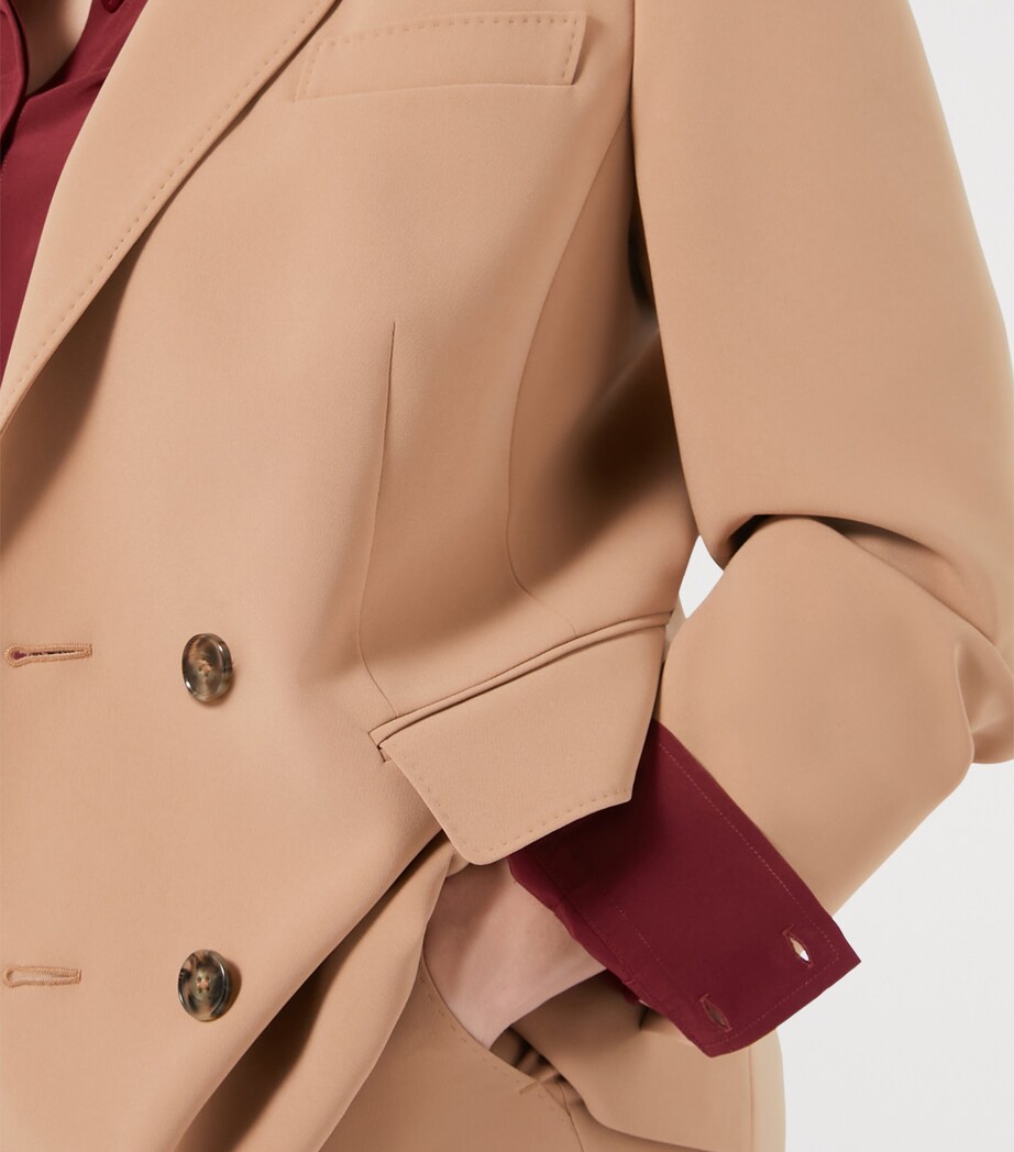 Double-Breasted Blazer CAMEL Image 5