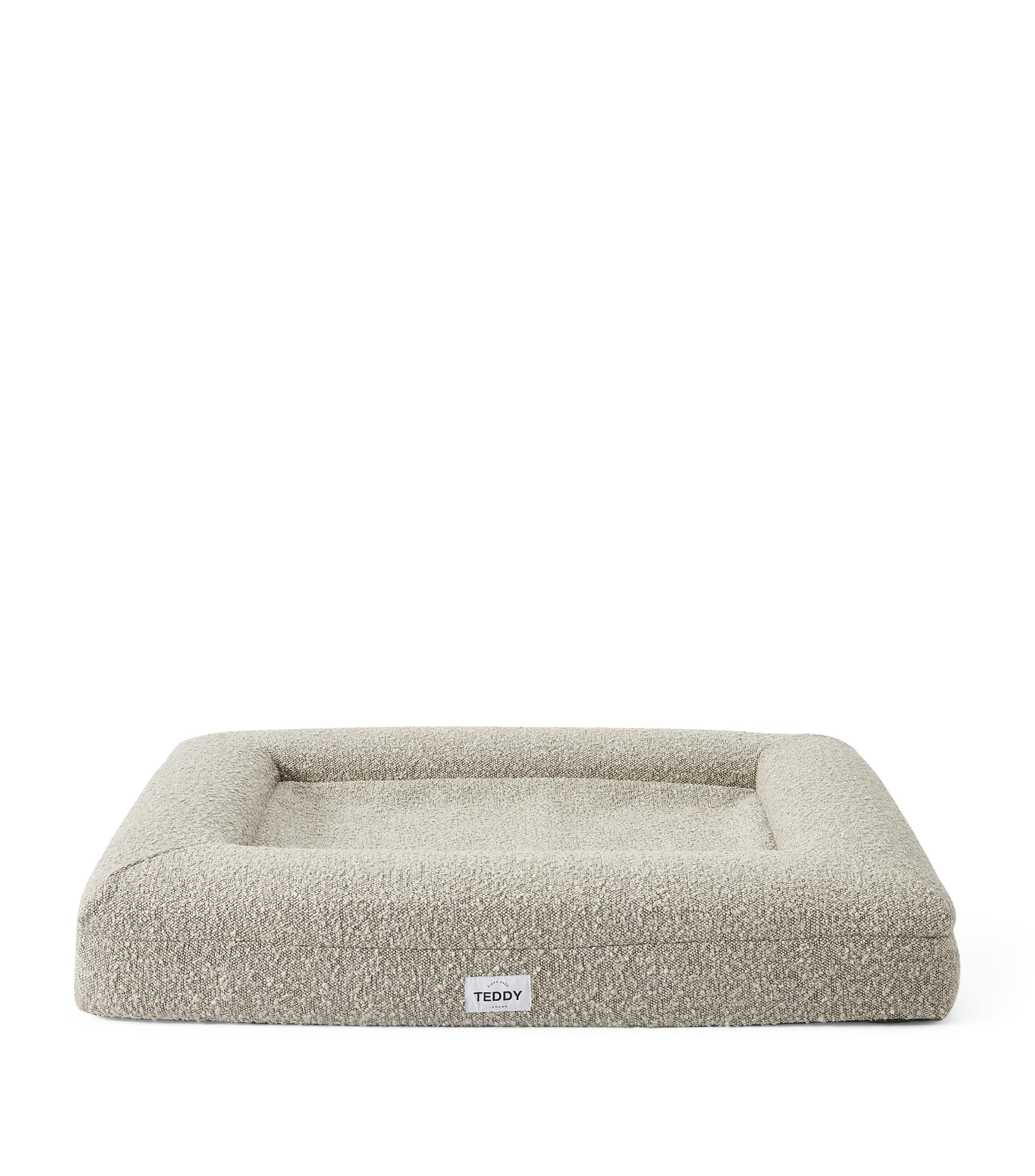 TEDDY LONDON MEDIUM BOUCLÉ DOG BED COVER 