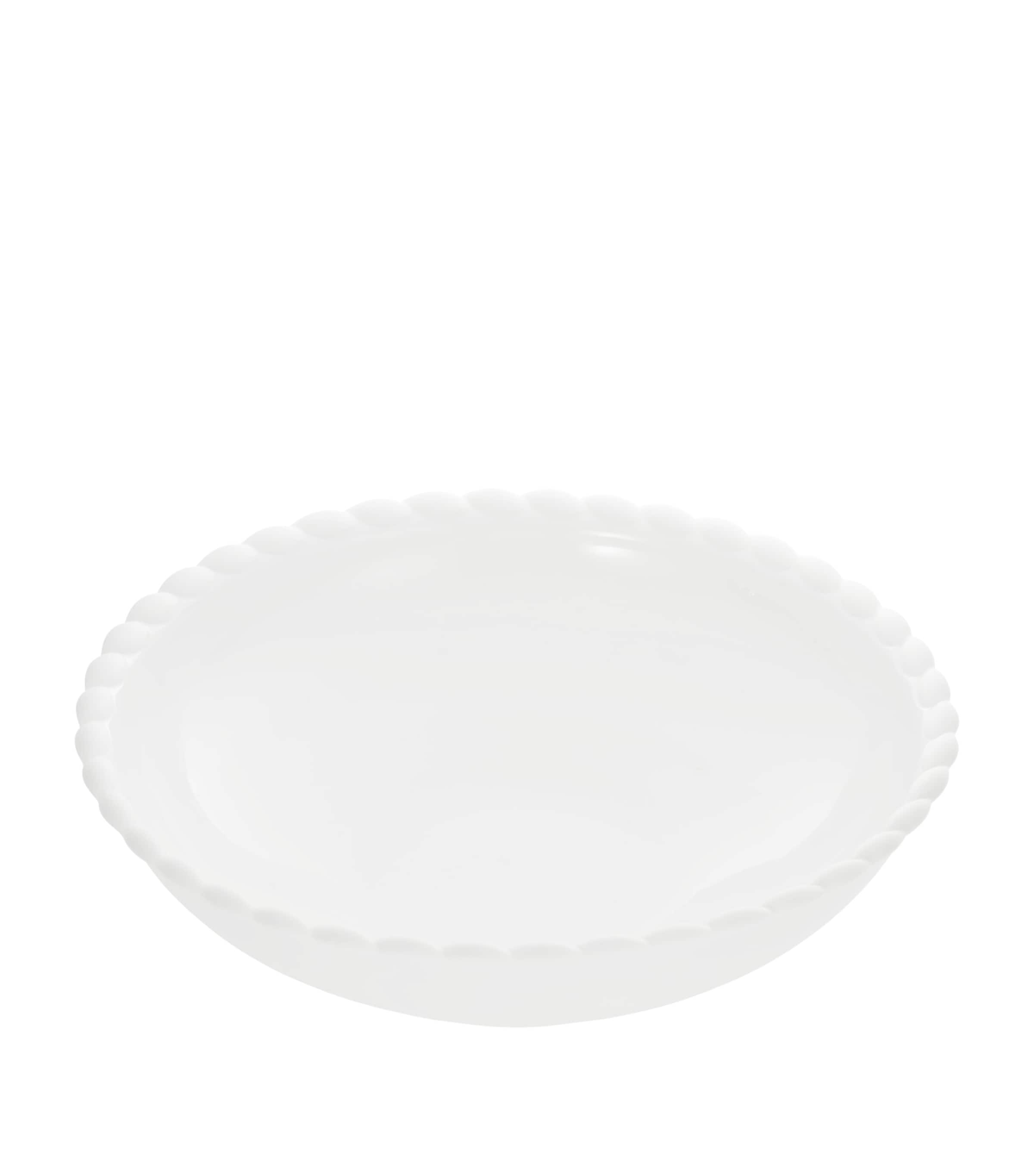 Christofle Porcelain Babylone Soup Bowl