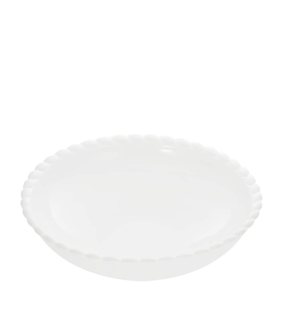 Porcelain Babylone Soup Bowl (17cm) WHITE Image 1