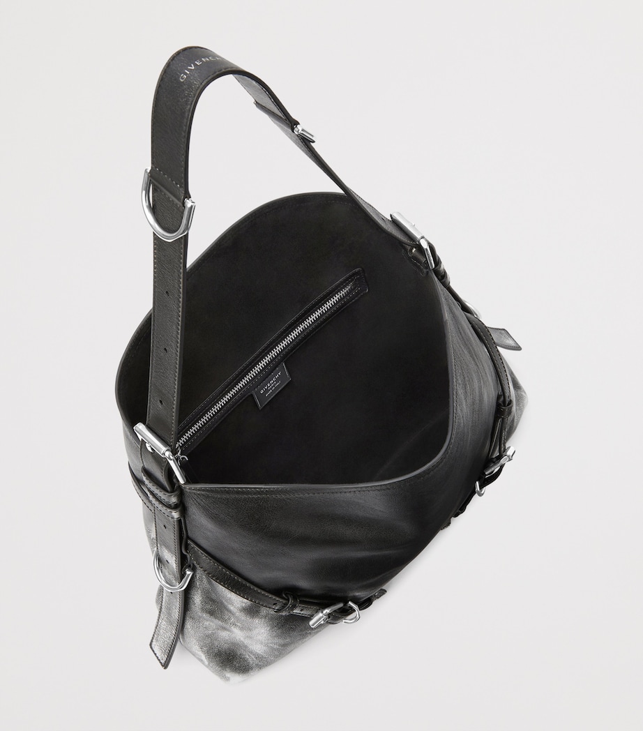 Medium Voyou Shoulder Bag BLACK Image 5