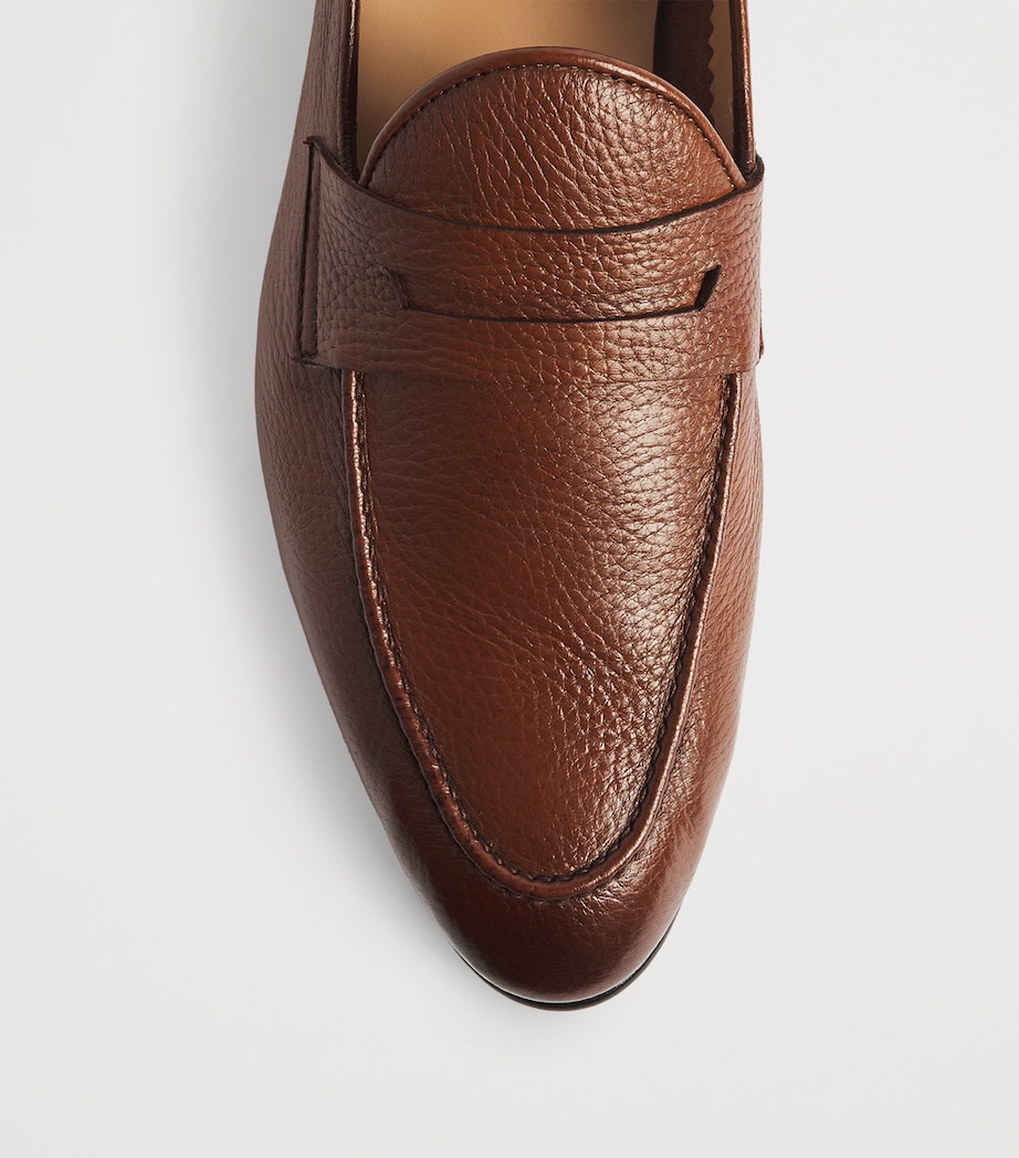Leather Penny Loafers 250 Image 5
