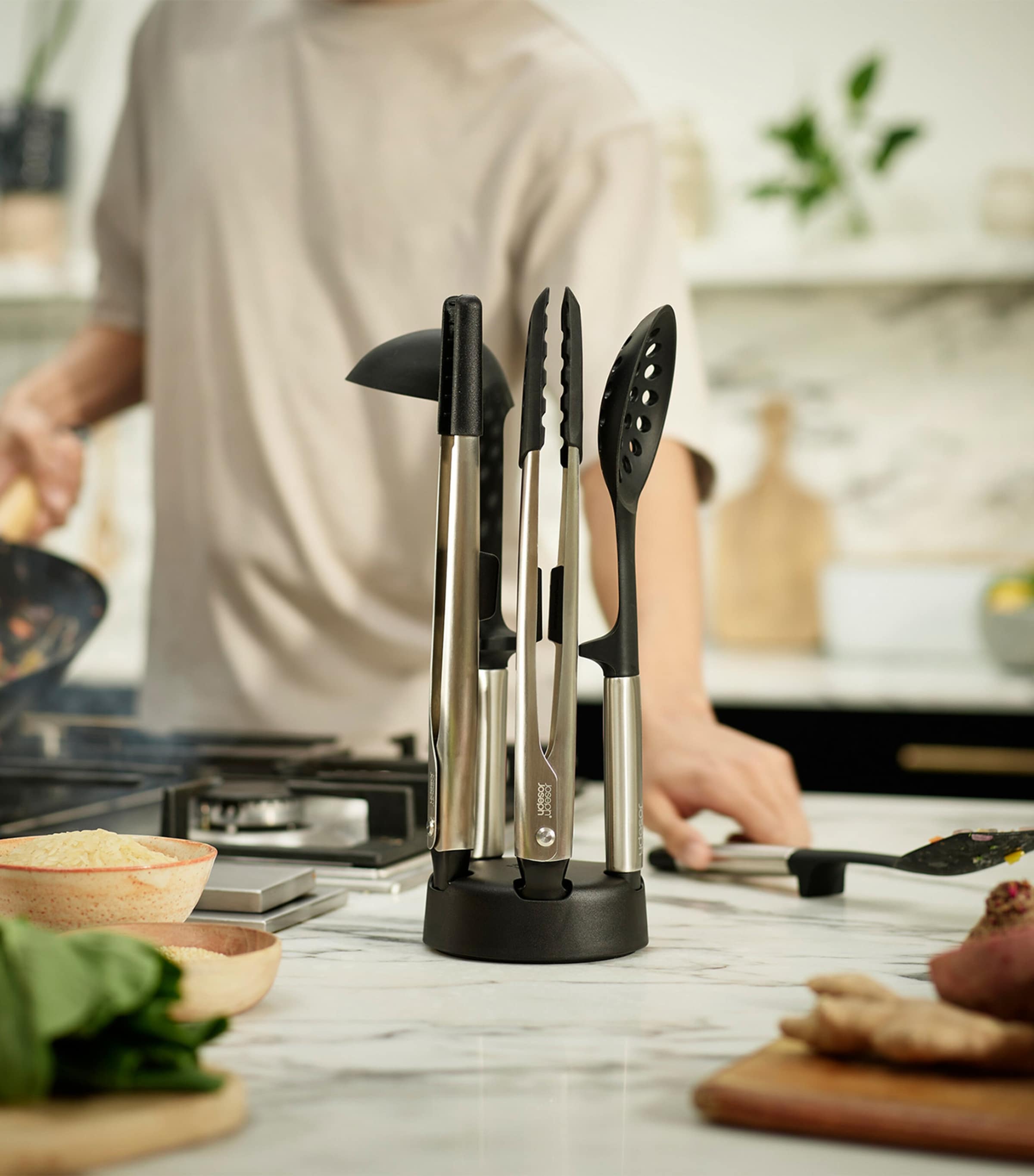 Elevate Fusion 5-Piece Utensil Set STAINLESS STEEL Image 4