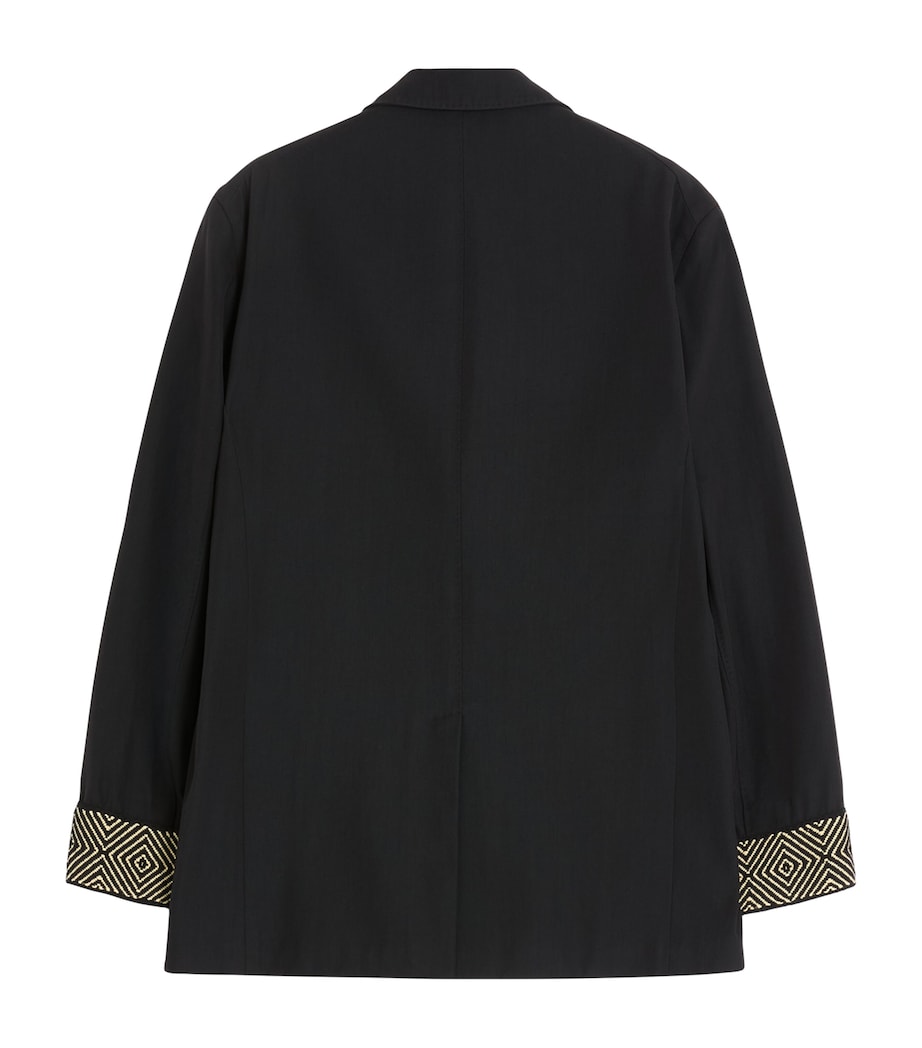 Wool-Cotton Blazer 598 Image 2