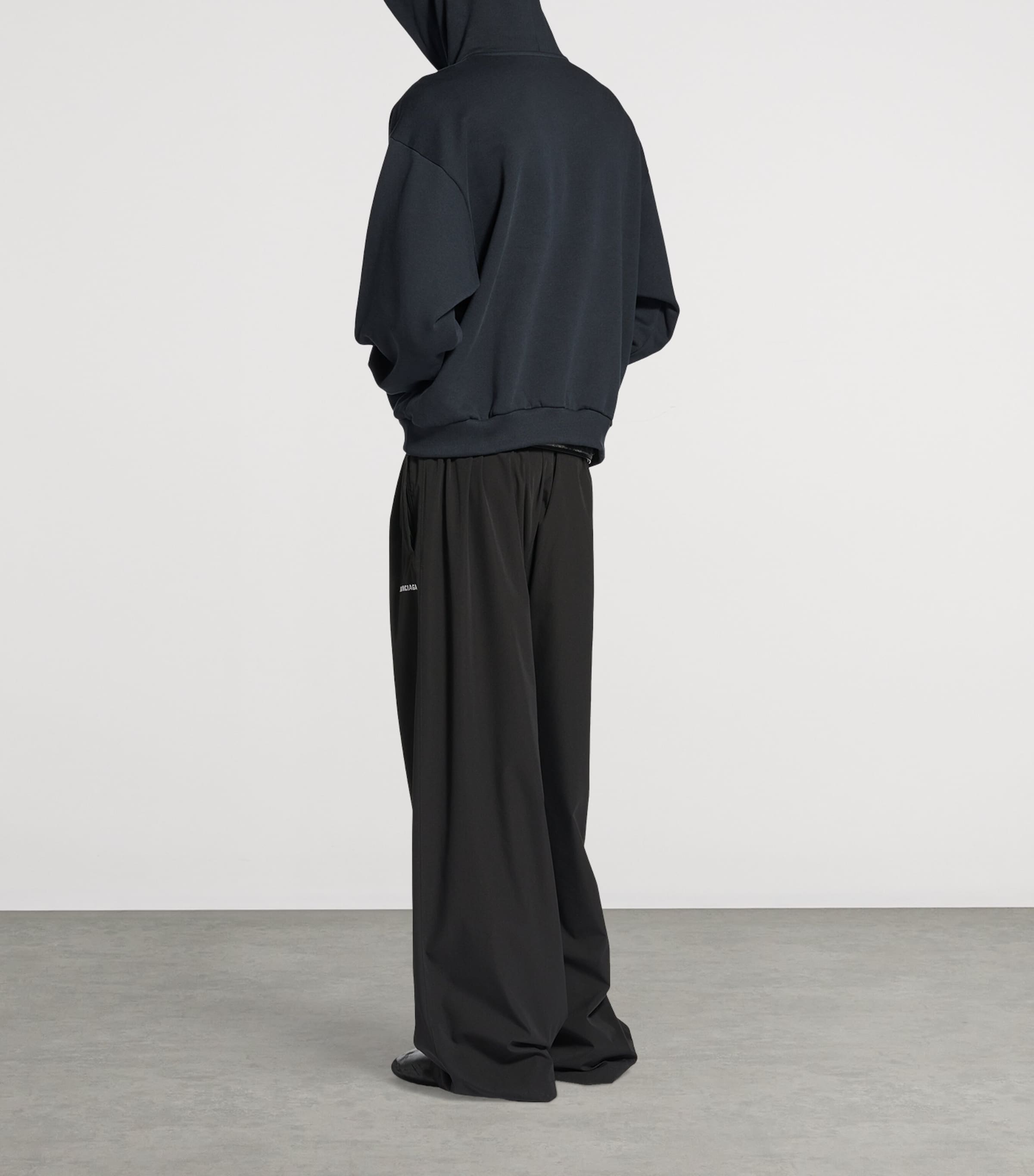 Oversized Cotton Logo Hoodie 1083 Image 5