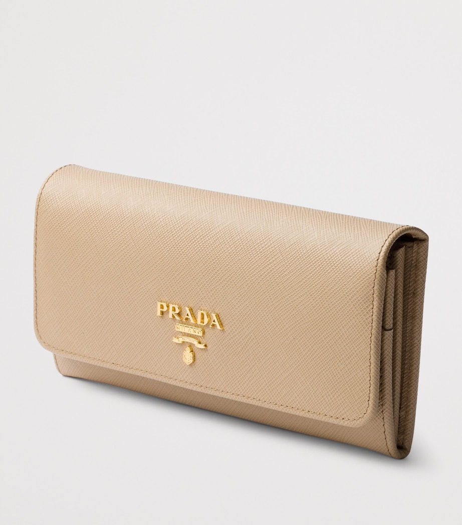 Large Saffiano Leather Wallet F0OEH Image 4