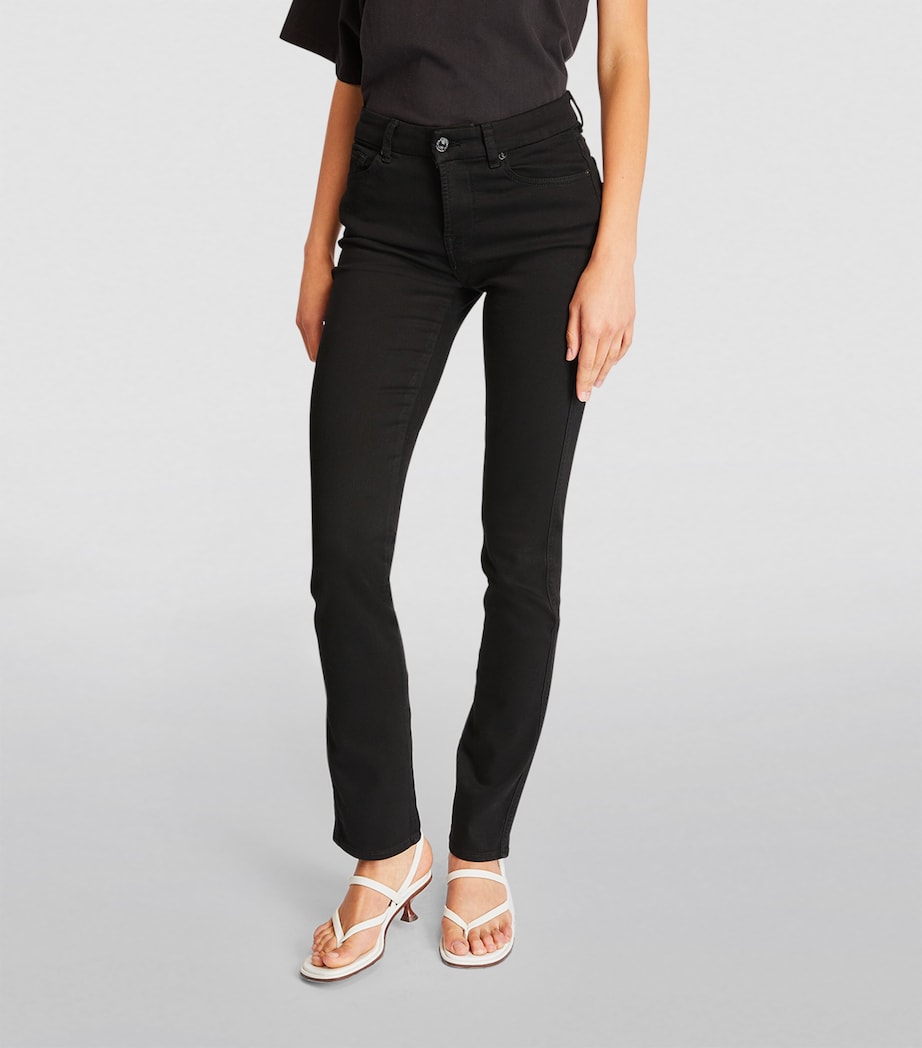 B(Air) denim straight-fit Jean BAIR BLACK Image 3