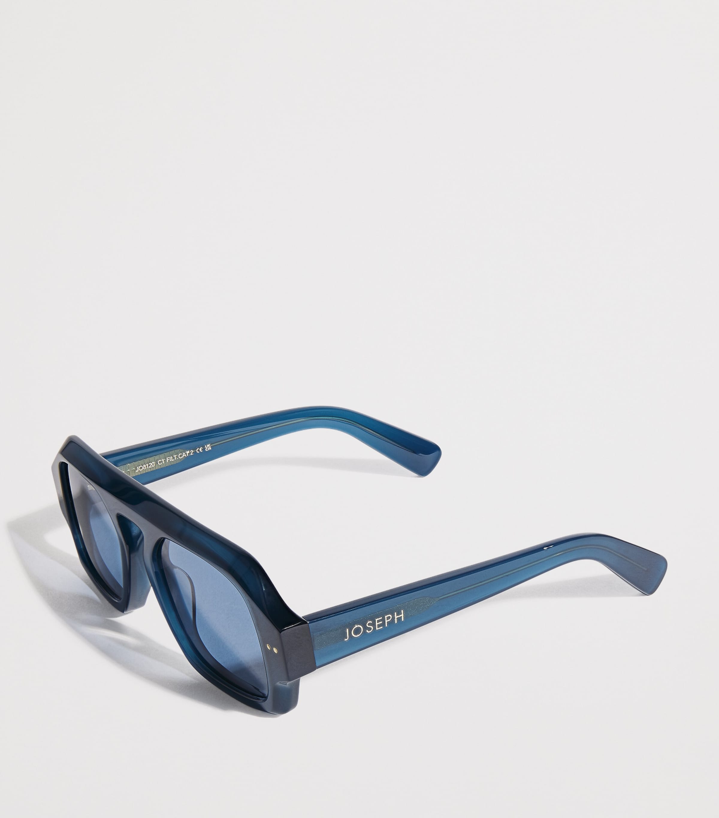 Joseph Aviator Talba Sunglasses Indigo Image 2