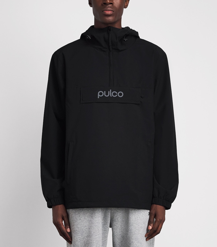 Pulco Studios Mens Water-Resistant Coaches Jacket Black Image 4