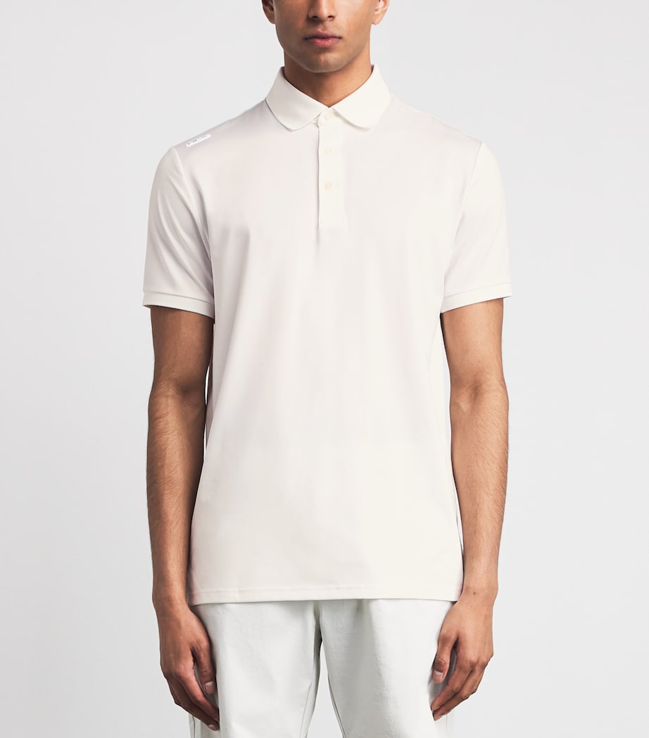 RLX Ralph Lauren Mens Airflow Polo Shirt Ceramic White Image 4