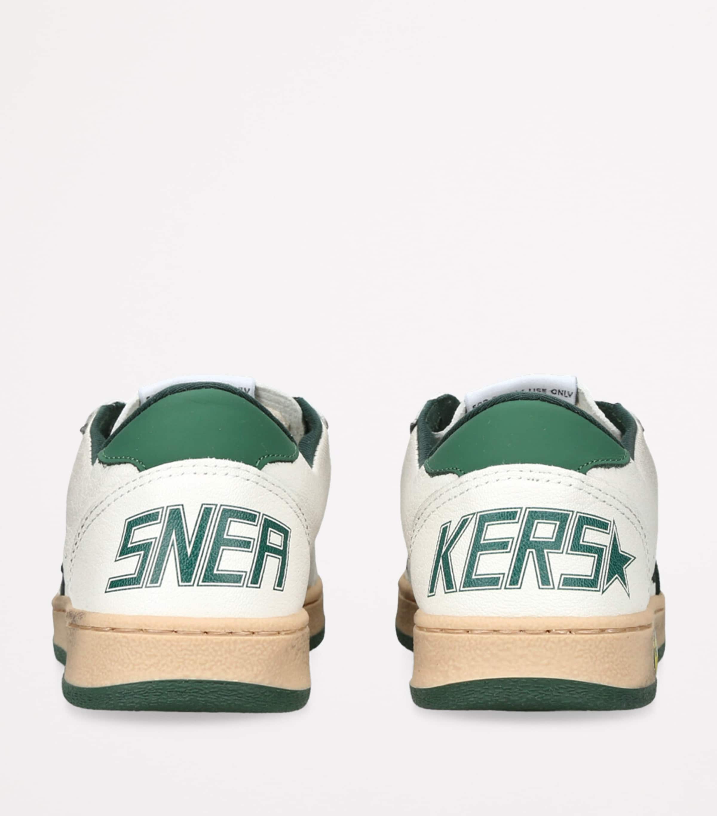 Leather Ball Star Sneakers GREEN OTH Image 2