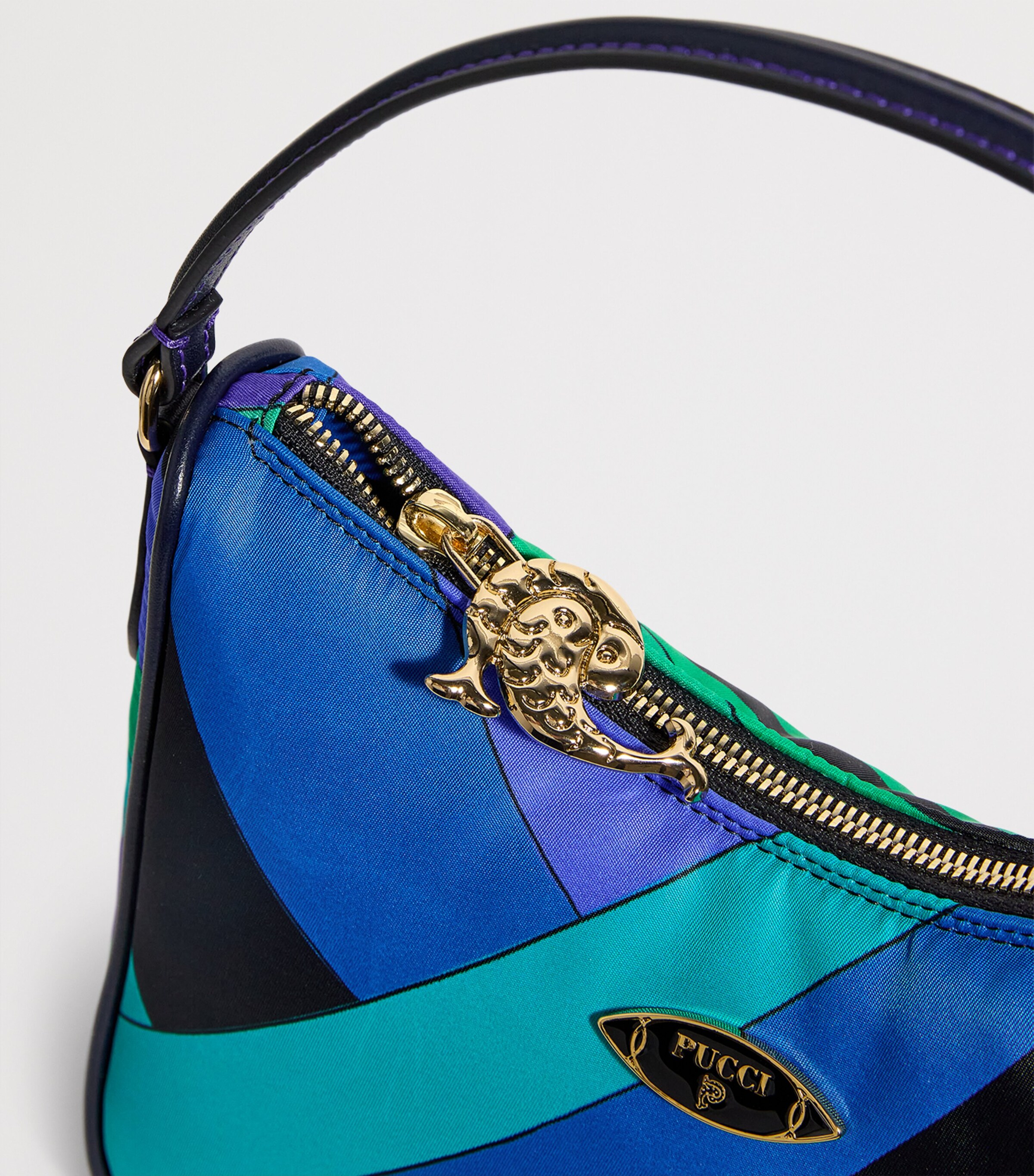 PUCCI Nylon Yummy Shoulder Bag Smeraldo Image 4
