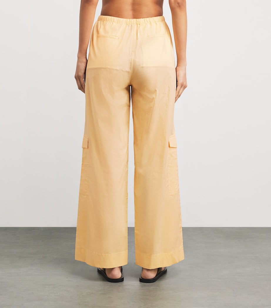 Cotton Mico Trousers BANANA Image 4