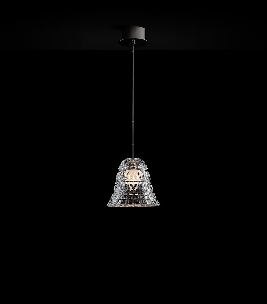 Large Crystal New Antique Ceiling Light CLEAR Image 3