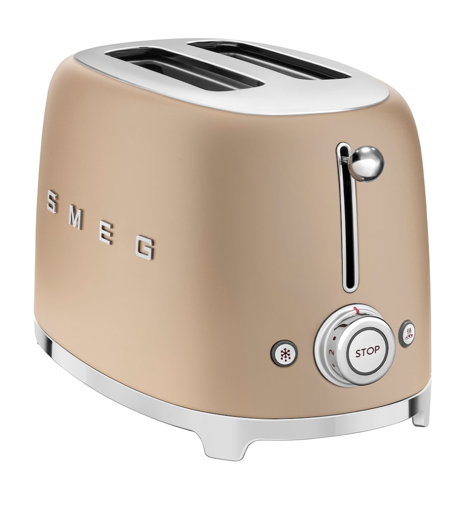 '50s Style 2-Slot Toaster - Matte Champagne MATTE CHAMPAGNE Image 3