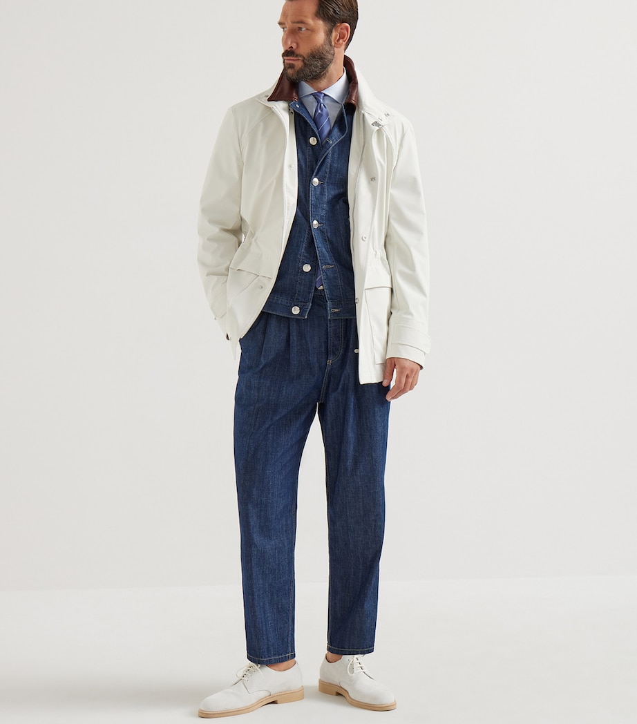 Brunello Cucinelli Mens Cotton Slim Shirt Image 2