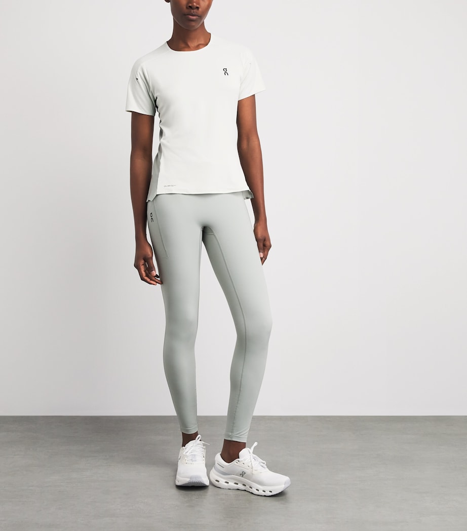 On Womens Performance T-Shirt Grey Image 2