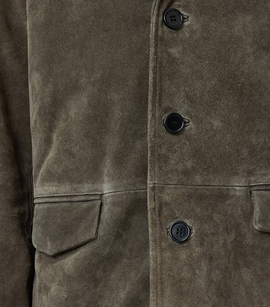 Suede Hornett Blazer GULL BROWN Image 8