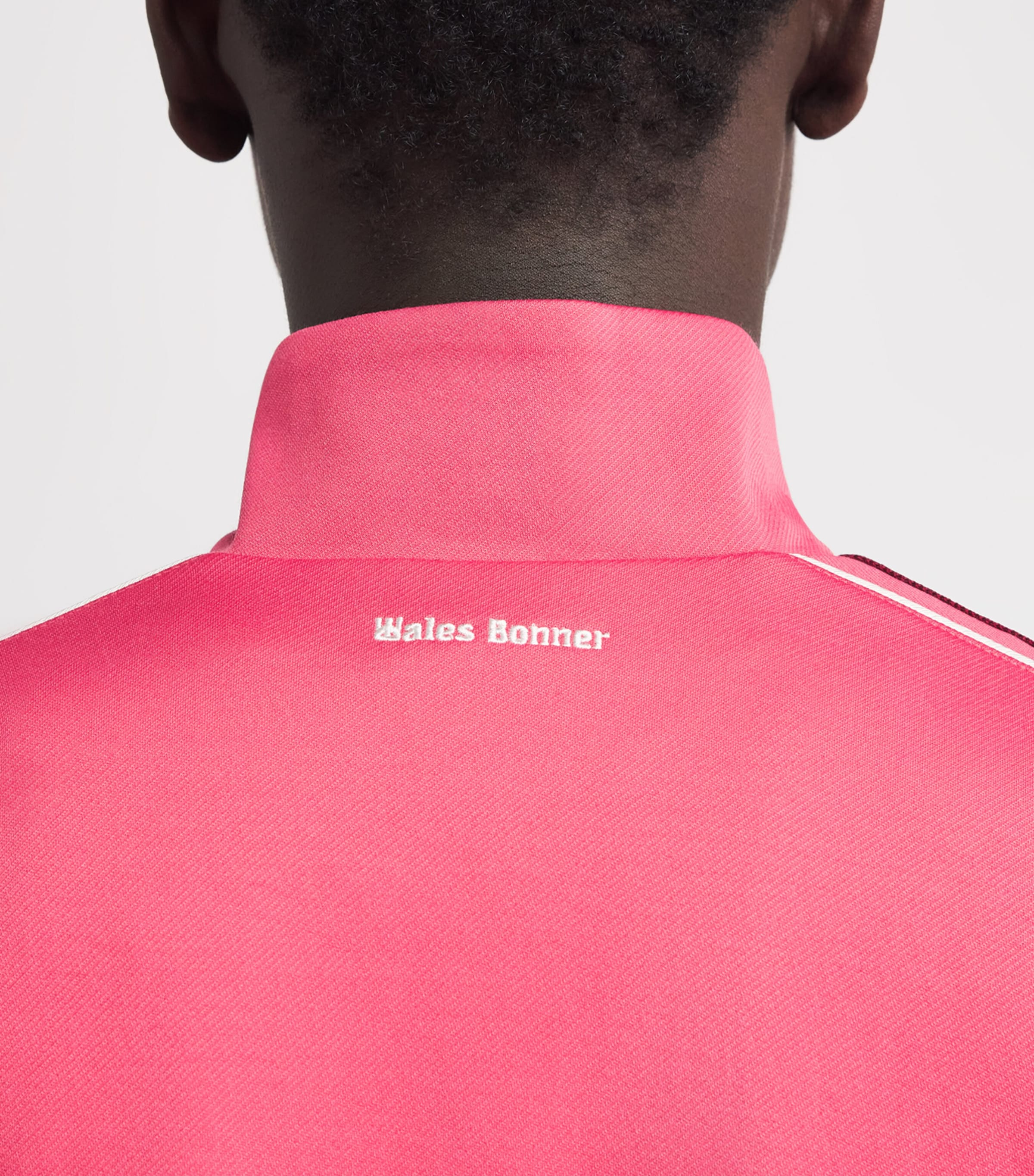 adidas Mens x Wales Bonner Track Jacket Crapnk Image 3