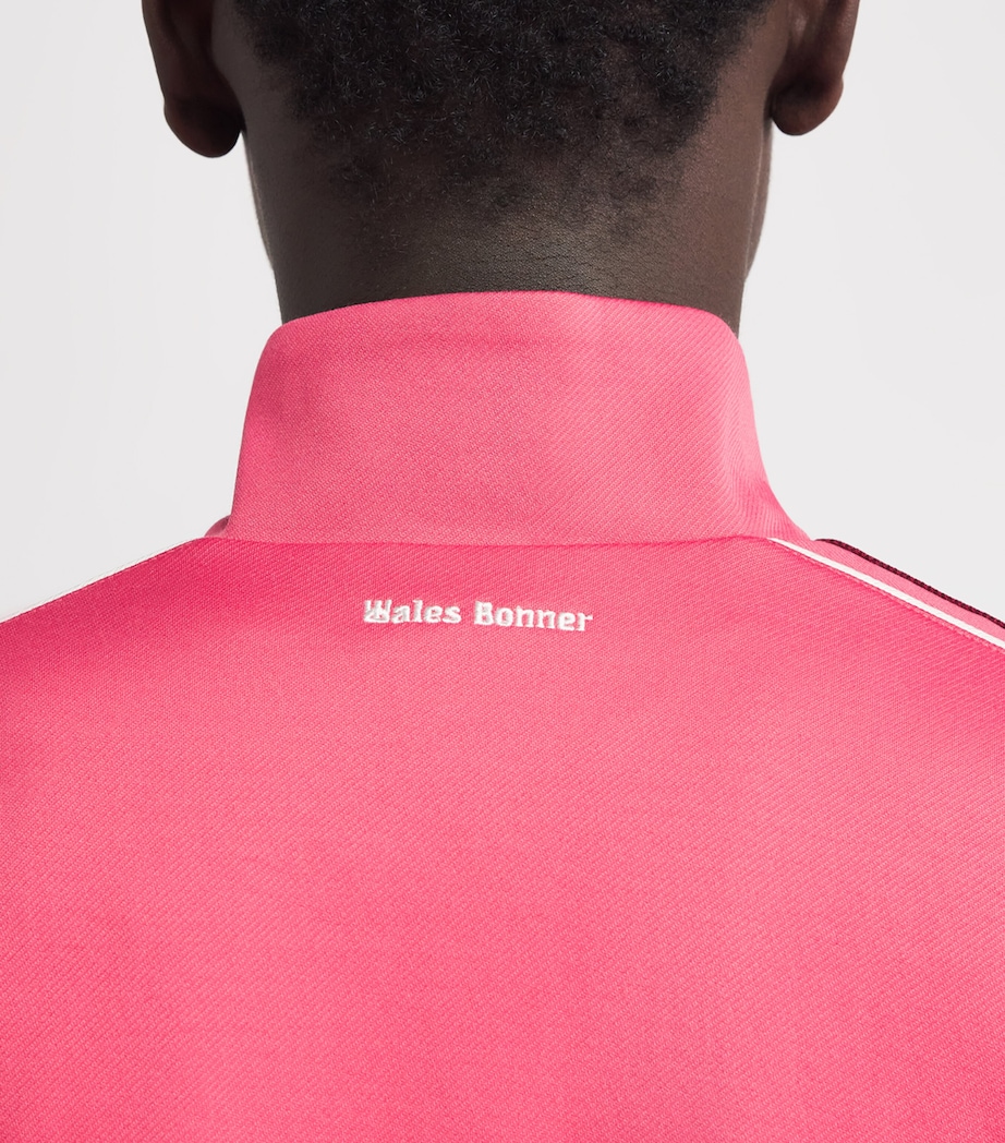 adidas Mens x Wales Bonner Track Jacket Crapnk Image 3