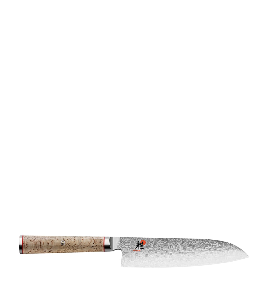 5000MCD Santoku Knife SILVER Image 1