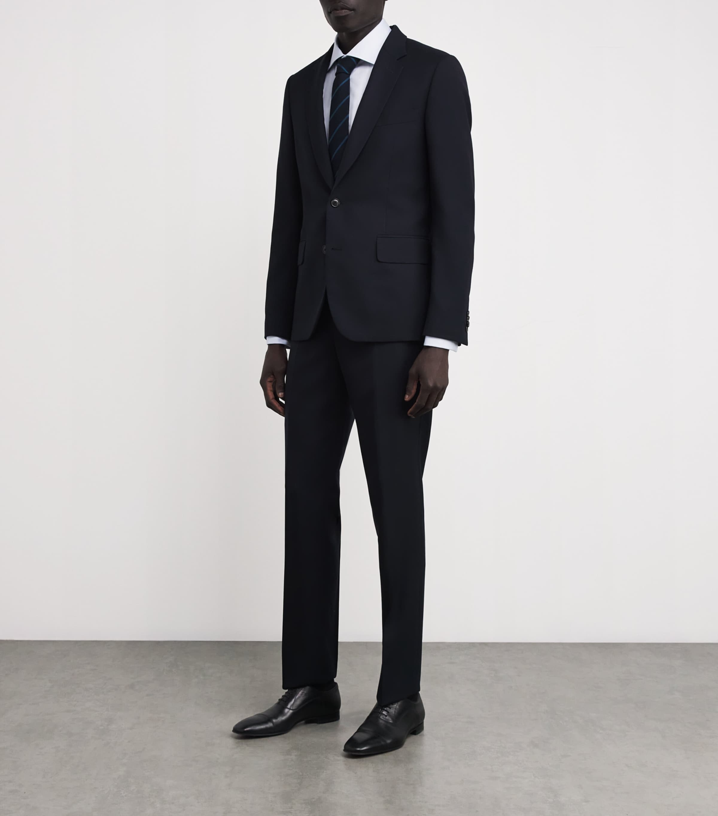 Cotton Formal Shirt 003 CHINA BLUE Image 2