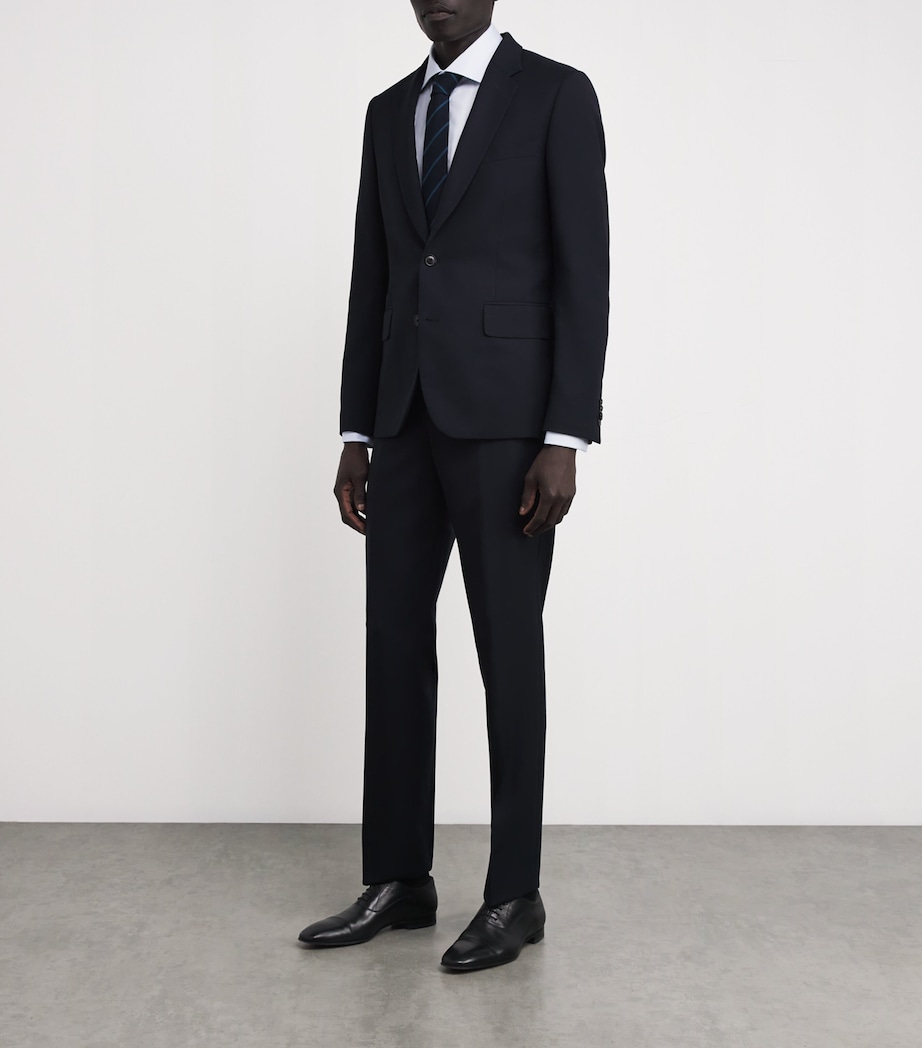 Cotton Formal Shirt 003 CHINA BLUE Image 2