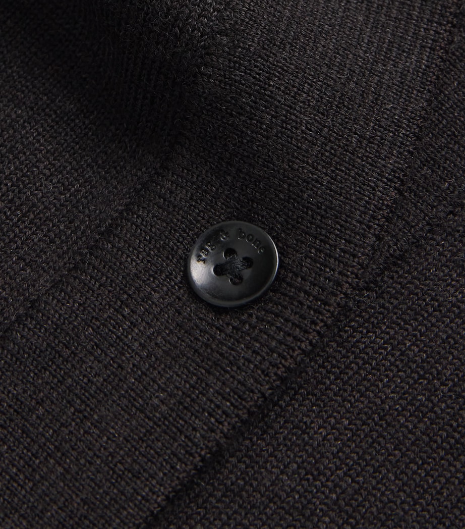 Wool-Cashmere Button-Up Cardigan DKBRN Image 5