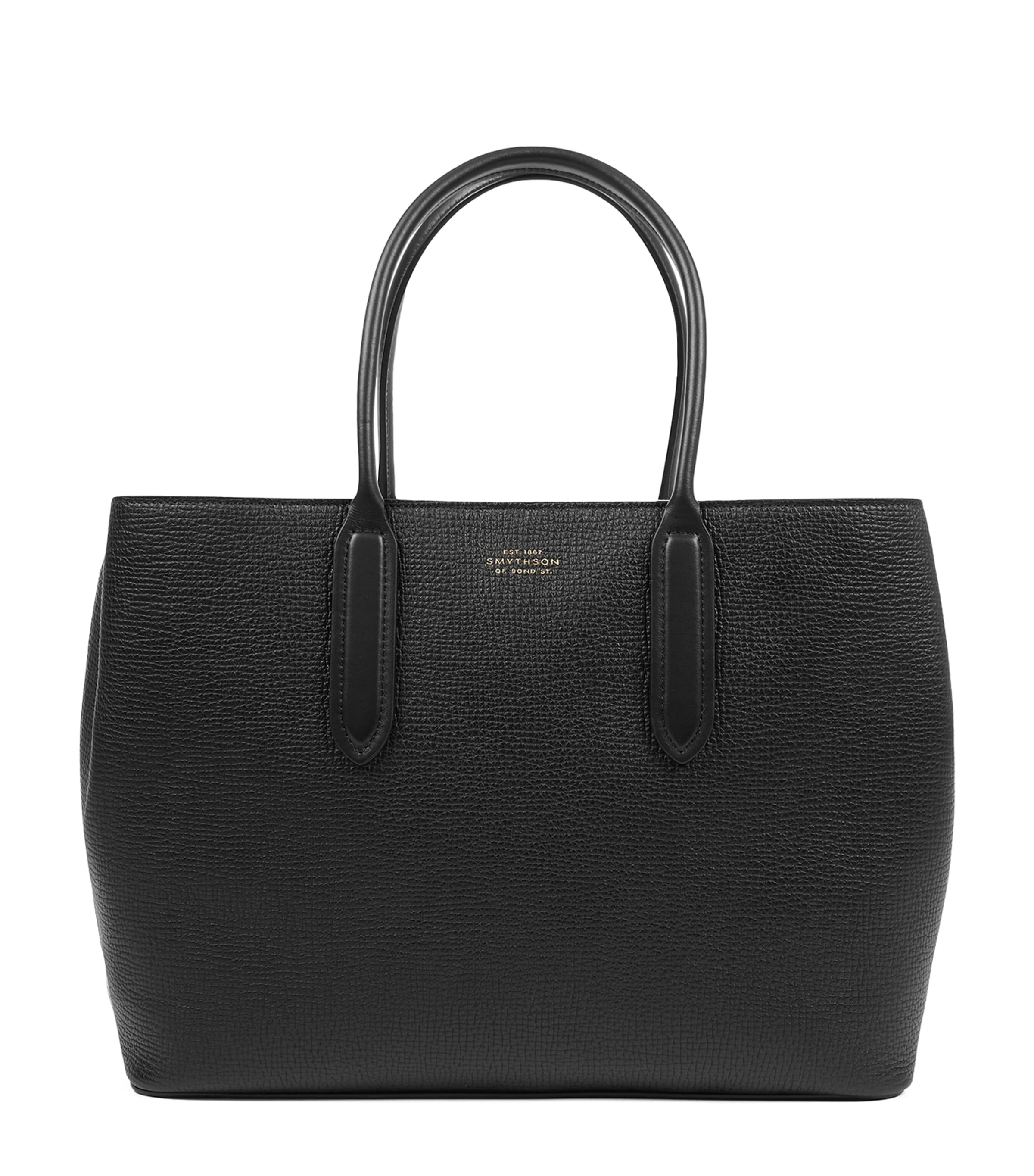 Smythson Small Leather Day Tote Bag | Men Bags | Tote Bags | Women Bags | Top Handle Bags | Designers | Smythson