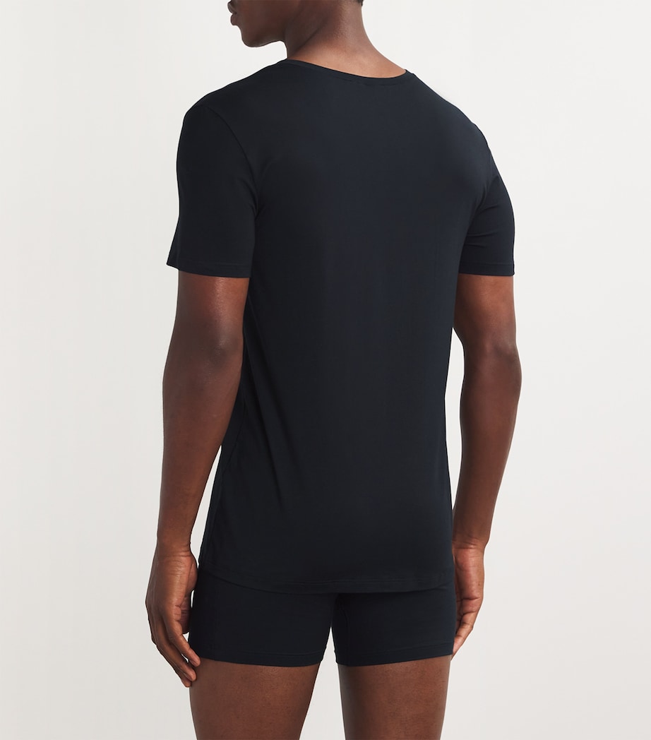 Cotton Superior T-Shirt BLACK Image 3