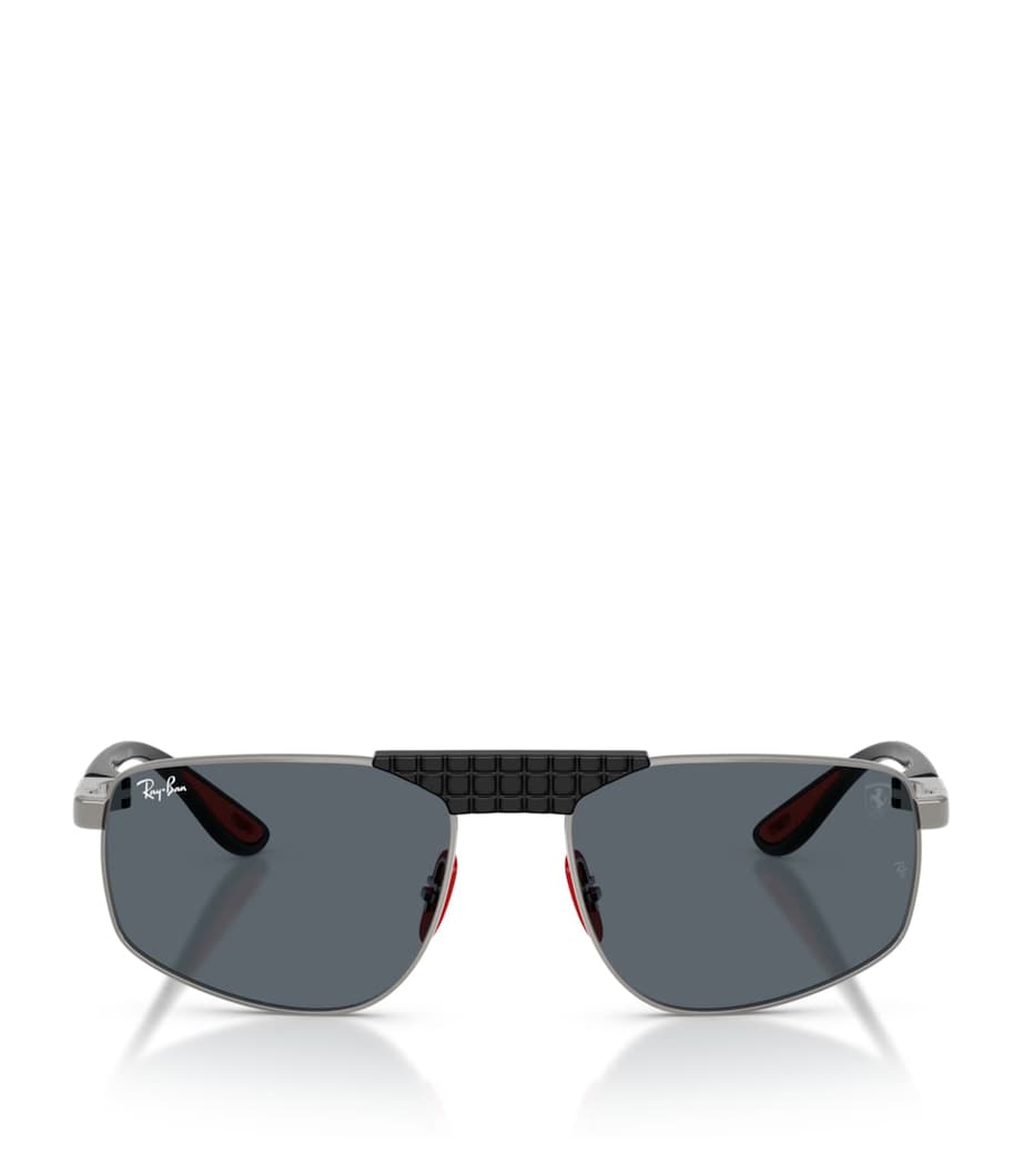 x Scuderia Ferrari RB3776M Irregular Sunglasses F001R5 Image 1