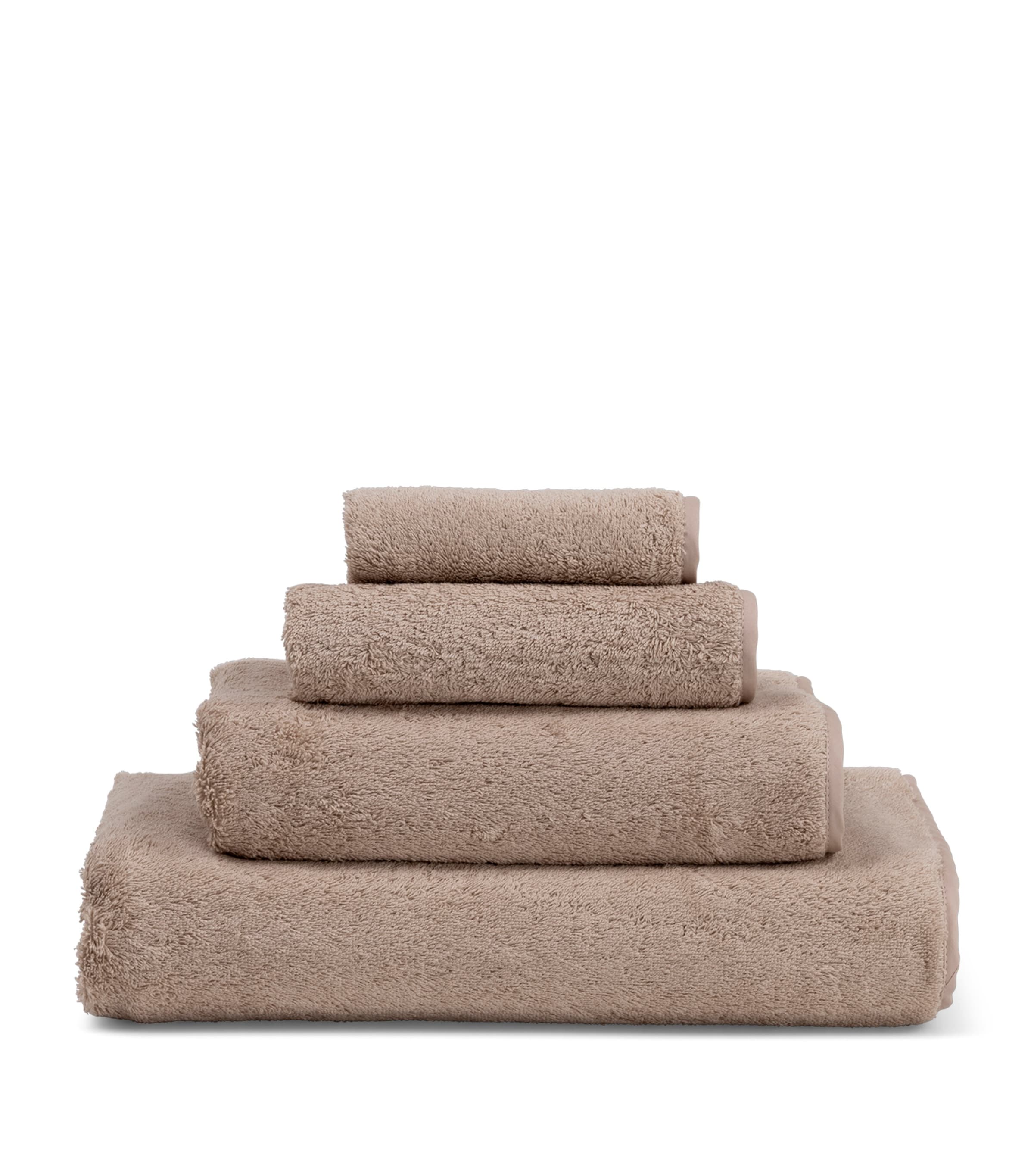 Frette Cotton Unito Bath Towel (60cm x 110cm) Misty Blush Image 1