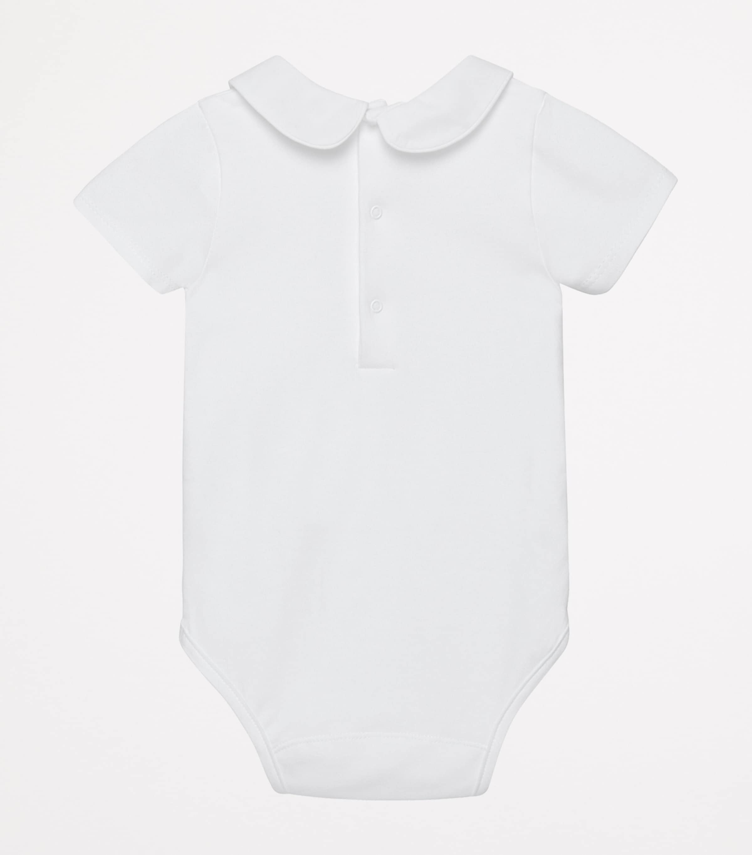 Embroidered Duck and Bunny Bodysuit (3-24 Months) WHITE Image 2