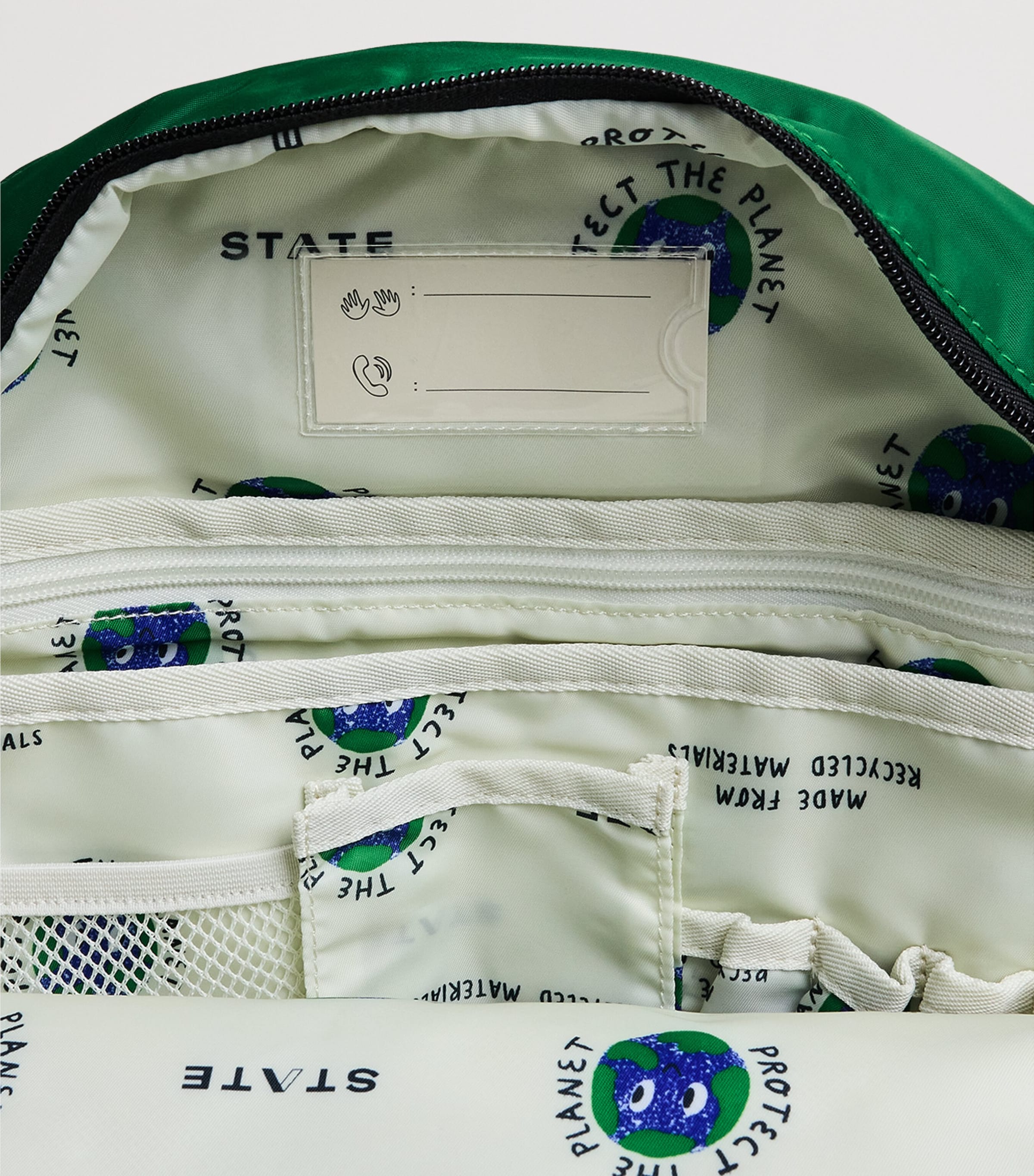 STATE Bags Football Kane Backpack Fuzzy Soccer Balls Image 3
